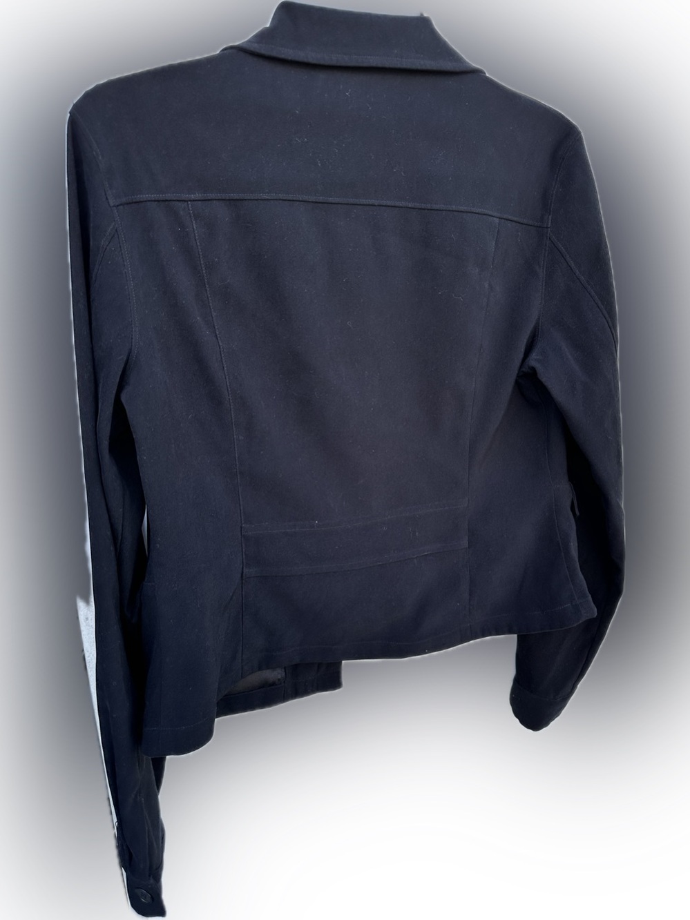Harold's Black Button-Front Jean Jacket - Picture 3 of 6